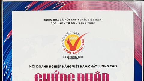 Dược phẩm Tâm Bình lần thứ 4 được bình chọn Hàng Việt Nam chất lượng cao