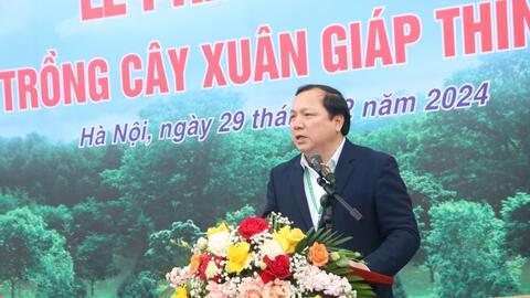 Học viện Nông nghiệp Việt Nam phát động Tết trồng cây xuân Giáp Thìn