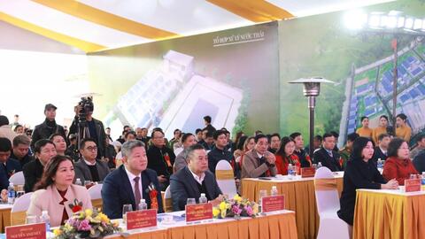 Khởi công xây dựng Cụm công nghiệp Đông Phú Yên, huyện Chương Mỹ