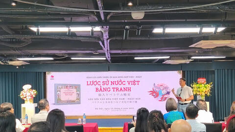Ra mắt cuốn sách song ngữ Việt - Nhật: ‘Lược sử nước Việt bằng tranh’