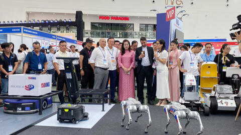 Khai mạc Hội chợ triển lãm Công nghiệp hỗ trợ Hà Nội năm 2025