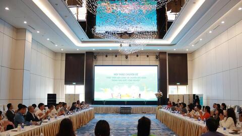 Khai mạc Hội thảo ‘Phát triển bền vững và chuyển đổi xanh trong sản xuất công nghiệp’