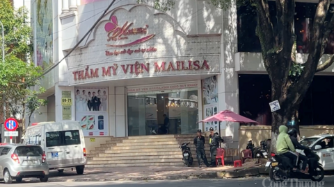 Công an có mặt tại cơ sở Thẩm mỹ viện Mailisa ở Đắk Lắk