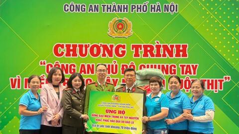 Tiếp tục, sẻ chia, hướng về đồng bào miền Trung, Tây Nguyên