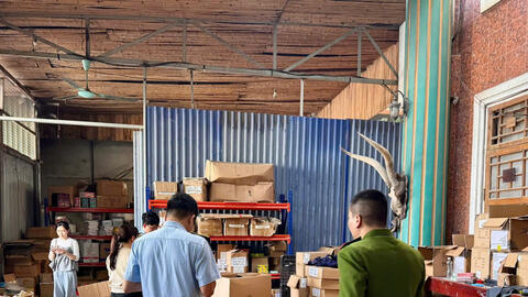 Ninh Bình: Xử phạt hộ kinh doanh đồ chơi trẻ em không rõ nguồn gốc