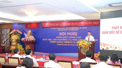 TP. Hồ Chí Minh tổng kết công tác dân tộc, tín ngưỡng, tôn giáo