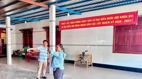 An Giang: Vùng biển đảo Hòn Nghệ sẵn sàng cho ngày hội bầu cử