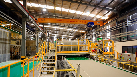 Saint - Gobain Việt Nam vận hành nhà máy tấm xi măng đạt Zero carbon