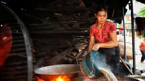 Làng hến hơn 300 tuổi ở Hà Tĩnh tất bật ngày nắng nóng