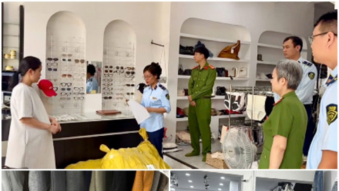 Quảng Trị: Phát hiện hơn 500 sản phẩm quần áo không rõ nguồn gốc