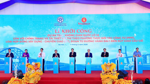 Hà Nội khởi công dự án trục không gian Quốc lộ 1A gần 162.000 tỷ đồng