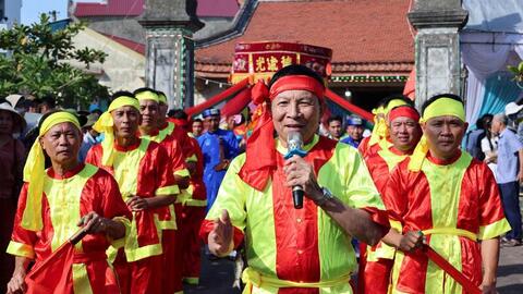 Độc đáo lễ hội Cầu ngư Nhượng bạn ở Hà Tĩnh