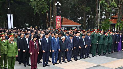 Lâm Đồng dâng hương tưởng niệm các Anh hùng liệt sĩ nhân dịp ngày 27/7