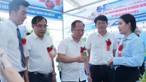 40 gian hàng nông sản Lào Cai đến với người tiêu dùng Nghệ An