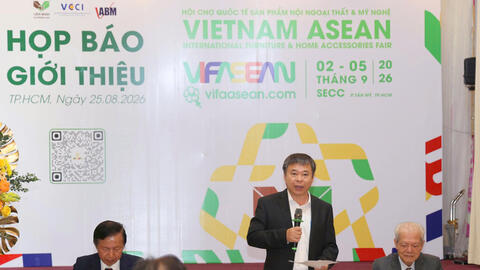 VIFA ASEAN 2026 thúc đẩy kết nối ngành gỗ với thị trường quốc tế