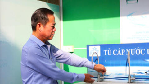 Cà Mau dự chi hơn 10 tỷ đồng đầu tư hệ thống nước uống sạch trường học