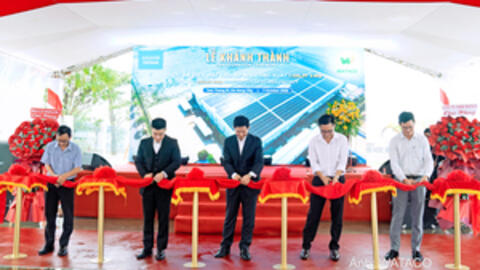 WATACO bàn giao hệ thống điện mặt trời áp mái hơn 1.130 kWp cho AMANN Việt Nam