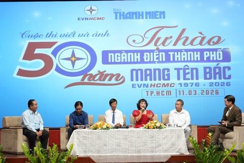 Phát động cuộc thi ‘Tự hào 50 năm ngành điện thành phố mang tên Bác’