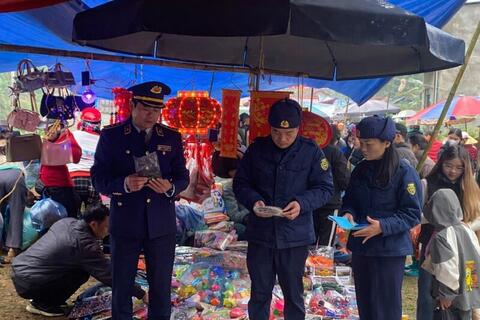 Quản lý thị trường Thái Nguyên xử lý 202 vụ vi phạm trong quý I/2026