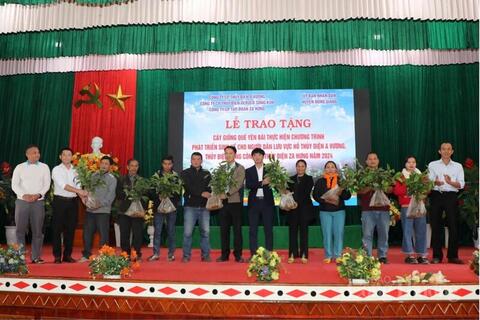 Đà Nẵng: Tạo sinh kế bền vững cho người dân lưu vực hồ thủy điện