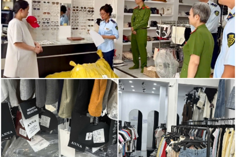 Quảng Trị: Phát hiện hơn 500 sản phẩm quần áo không rõ nguồn gốc