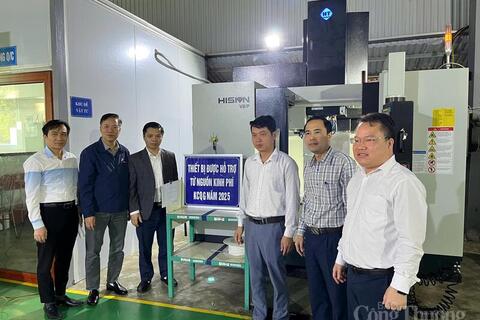 Bắc Ninh: Khuyến công quốc gia hỗ trợ đắc lực công nghiệp nông thôn