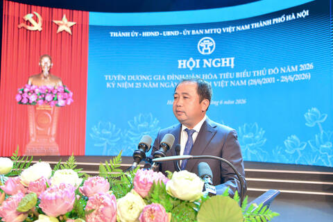 Hà Nội tổ chức tuyên dương 126 gia đình văn hóa tiêu biểu