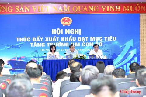 Hội nghị thúc đẩy xuất khẩu đạt mục tiêu tăng trưởng 2 con số
