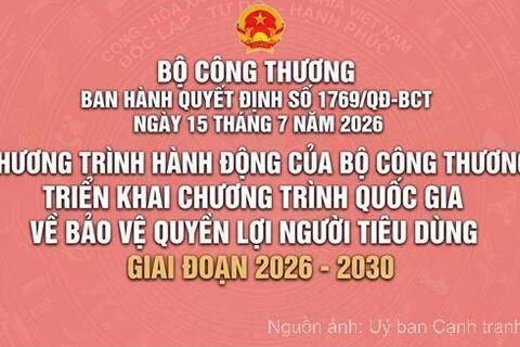 Bộ Công Thương triển khai Chương trình quốc gia về bảo vệ quyền lợi người tiêu dùng