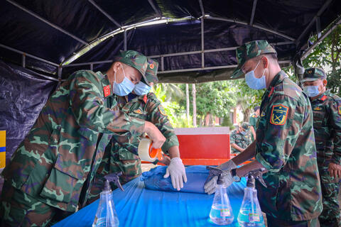 An Giang tăng thêm lực lượng, đẩy nhanh tiến độ lấy mẫu ADN hài cốt liệt sĩ