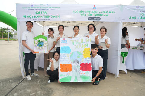 Hội trại 'Vì một hành tinh xanh 2026' lan tỏa sáng tạo vì tương lai bền vững