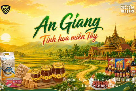 Sức sống hàng Việt đưa đặc sản An Giang đến Hà Nội