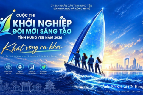 Hưng Yên điều chỉnh thời gian tổ chức Cuộc thi Khởi nghiệp, đổi mới sáng tạo năm 2026