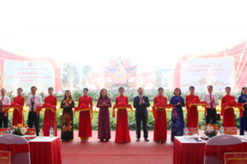 Khánh thành Đền thờ Bác Hồ, công viên Văn Miếu chào mừng thành lập TP Bắc Ninh