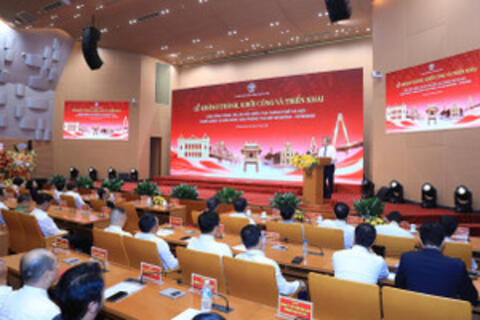 Hà Nội có 96 công trình, dự án khánh thành, khởi công dịp 10/10
