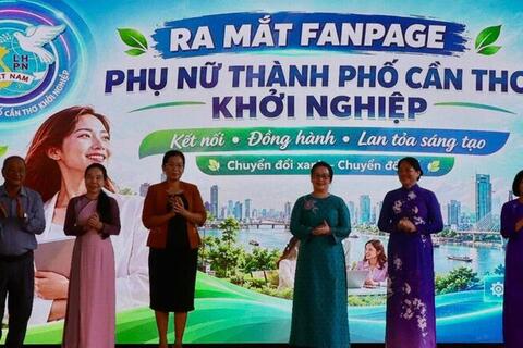 Kết nối thị trường, tiếp sức phụ nữ Cần Thơ khởi nghiệp xanh