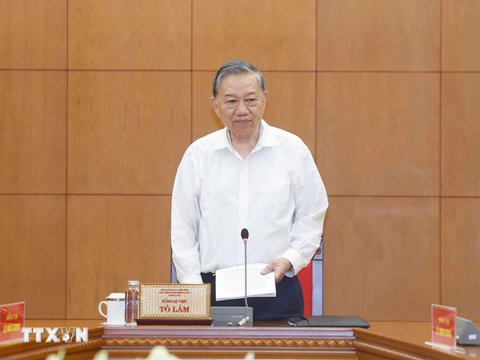 Tổng Bí thư Tô Lâm làm việc với Bộ Công Thương