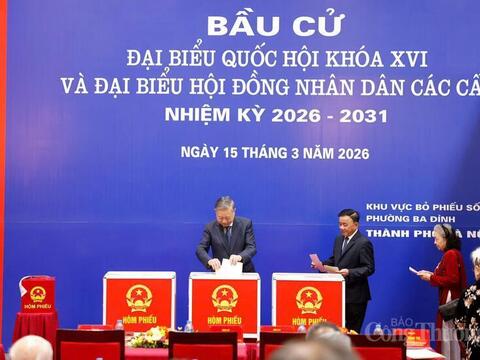 Toàn văn bài viết của Tổng Bí thư Tô Lâm: Ngày hội non sông và trọng trách trước Nhân dân