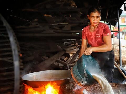 Làng hến hơn 300 tuổi ở Hà Tĩnh tất bật ngày nắng nóng