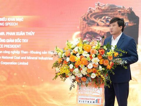 TKV khẳng định vai trò nòng cốt ngành khai khoáng tại Mining & Construction Vietnam 2026