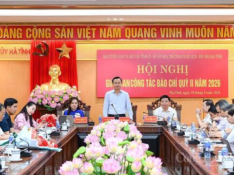 Hà Tĩnh: Báo chí đồng hành thực hiện nhiệm vụ trọng tâm