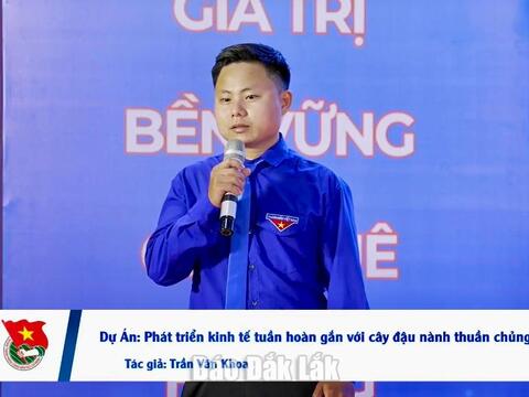 Đắk Lắk có dự án vào chung kết toàn quốc Cuộc thi Dự án khởi nghiệp thanh niên nông thôn năm 2026