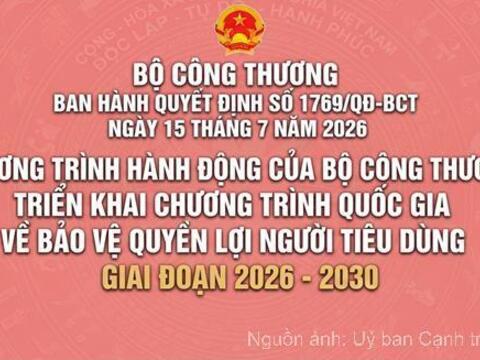 Bộ Công Thương triển khai Chương trình quốc gia về bảo vệ quyền lợi người tiêu dùng