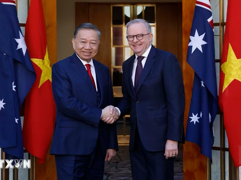 Tiếp tục đưa quan hệ Việt Nam - Australia lên tầm cao mới