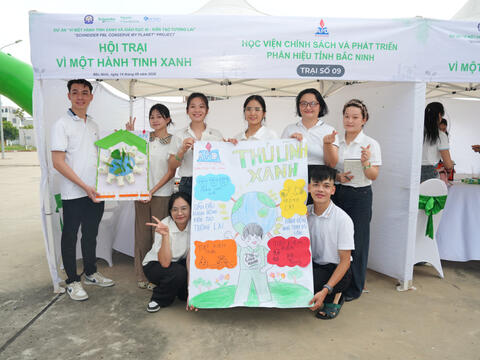 Hội trại 'Vì một hành tinh xanh 2026' lan tỏa sáng tạo vì tương lai bền vững
