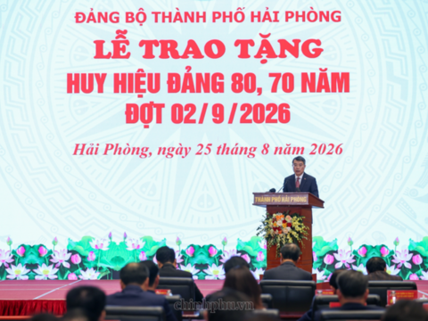 Thủ tướng Lê Minh Hưng: Đảng đã lớn lên từ Nhân dân, vì Nhân dân mà chiến đấu, hy sinh, vì Nhân dân mà đổi mới và phát triển*