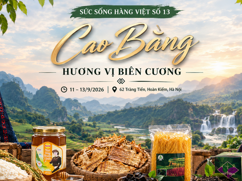 'Sức sống hàng Việt' số 13 hỗ trợ tiêu thụ đặc sản Cao Bằng