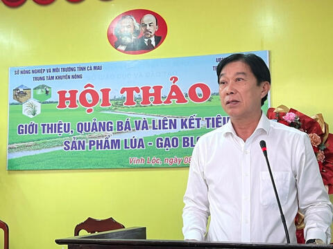 Cà Mau: Xây dựng chuỗi giá trị lúa – gạo BL9 gắn với vùng lúa – tôm