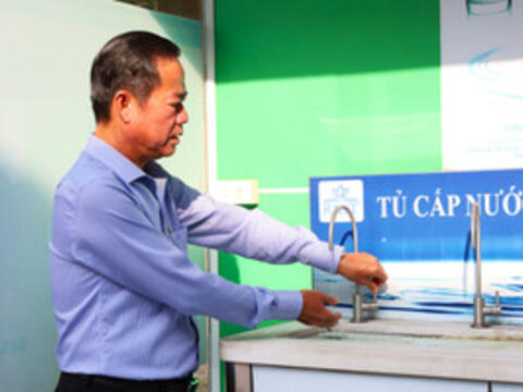 Cà Mau dự chi hơn 10 tỷ đồng đầu tư hệ thống nước uống sạch trường học