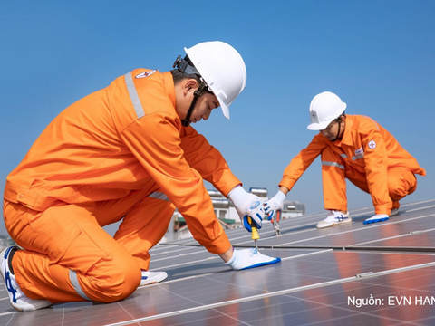 EVNHANOI khuyến khích phát triển điện mặt trời mái nhà, tiết kiệm chi phí điện
